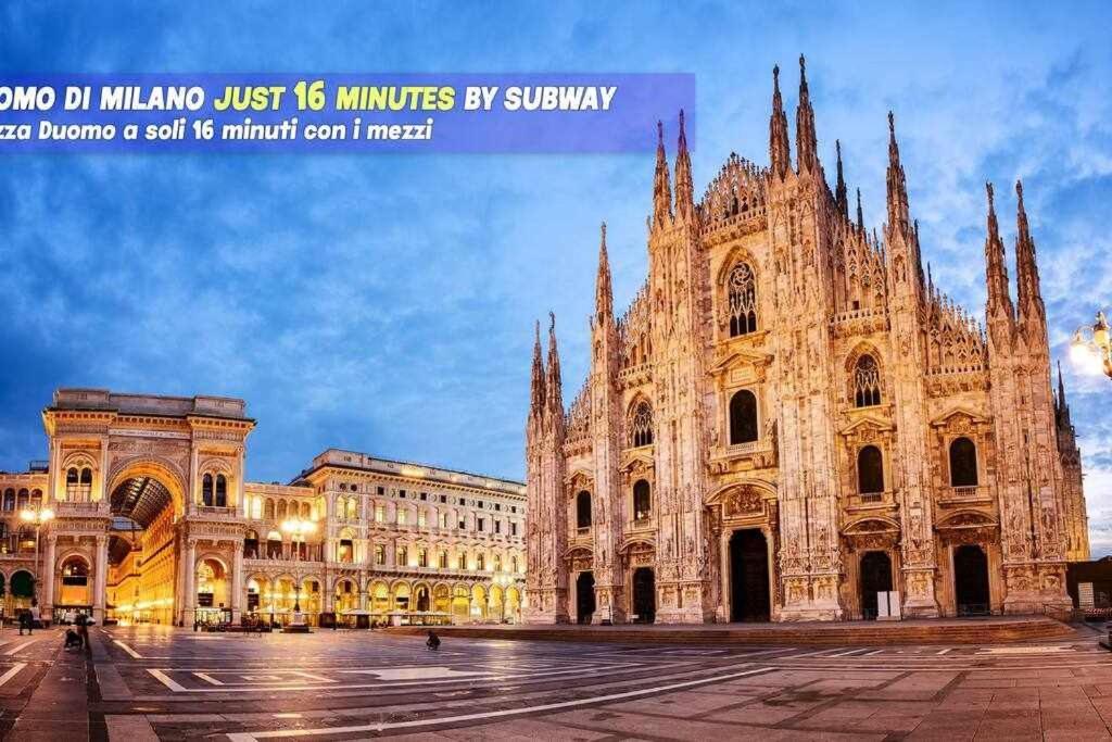 San Siro A 7 Minuti Stanza Top Con Zone Comuni Milán Exterior foto